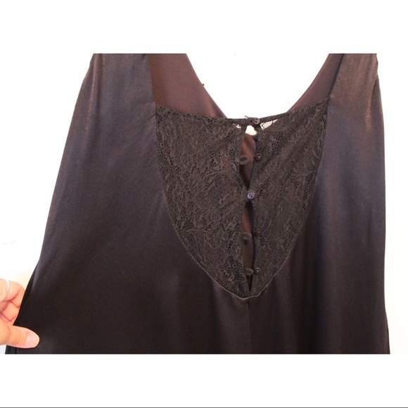 Black Zara Romper with Lace Back - Picture 4 of 6